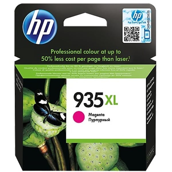 HP 935XL High Yield Magenta Original Ink Cartridge - C2P25AE