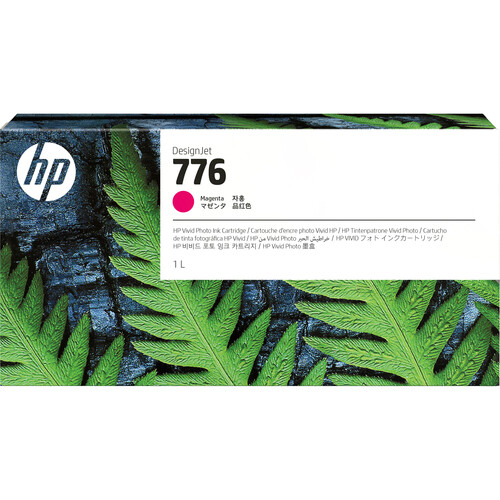 HP 776 1-liter Magenta Ink Cartridge - 1XB07A