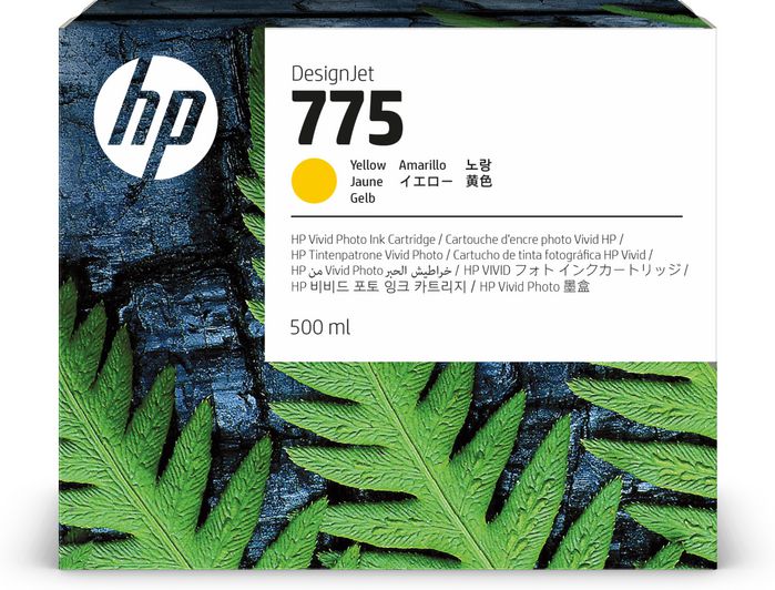 HP 775 500-ml Yellow Ink Cartridge