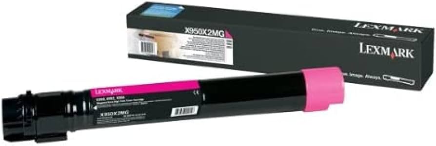 Lexmark X95x Magenta Toner Cartridge Extra High BSD Regular