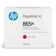 HP 865M 500-ml Magenta PageWide XL Ink Cartridge