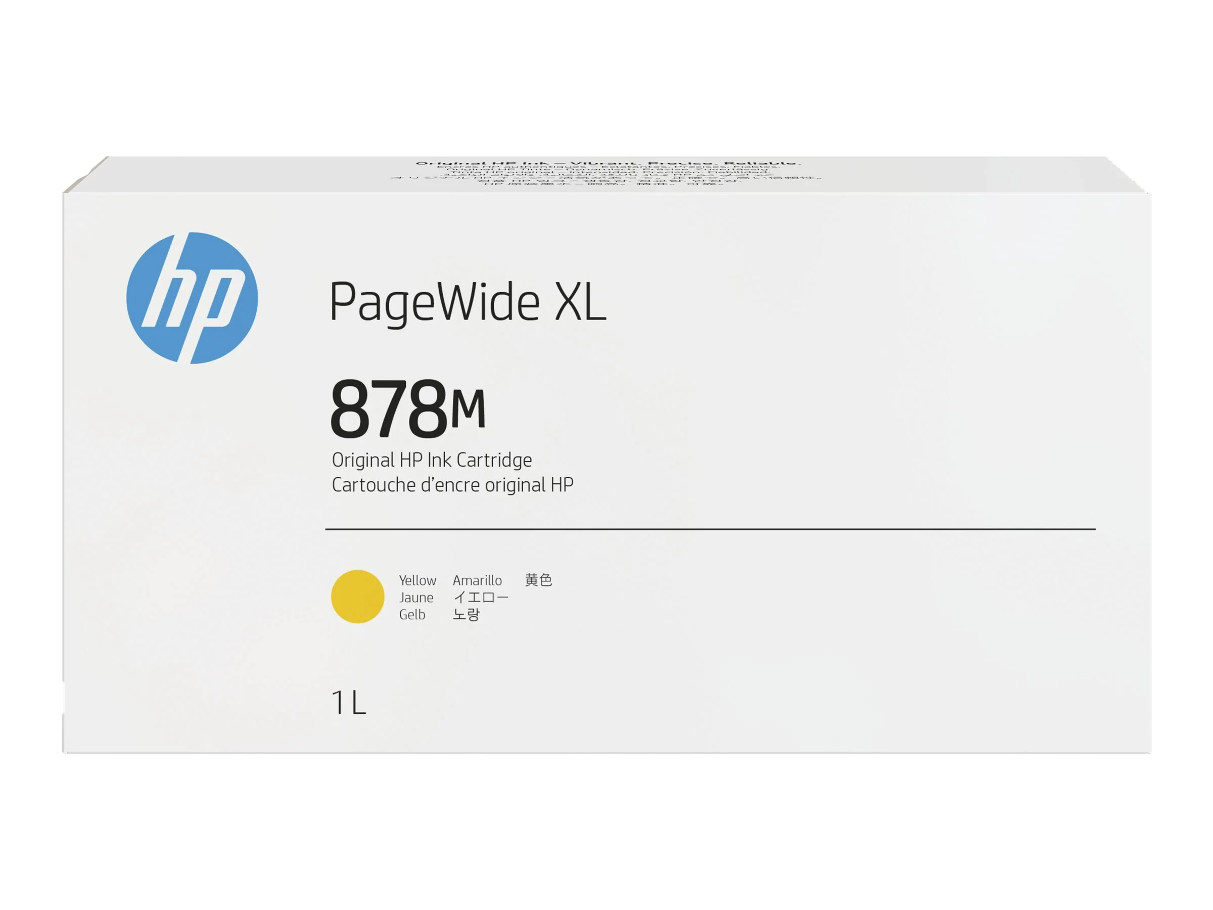 HP 865M 500-ml Yellow PageWide XL Ink Cartridge