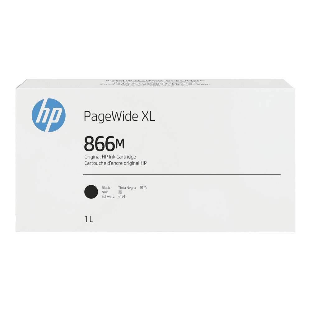 HP 866M 1-liter Black PageWide XL Ink Cartridge