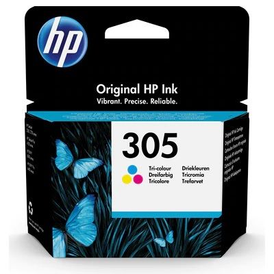 HP 305 Tri-color Original Ink Cartridge