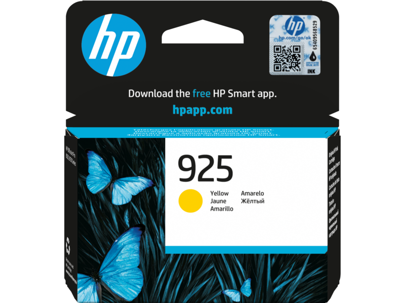 HP 925 Yellow Original Ink Cartridge