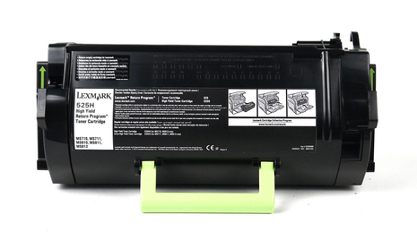 Lexmark Black High Yield Return Program toner 25k-MS810/ MS811/ MS812