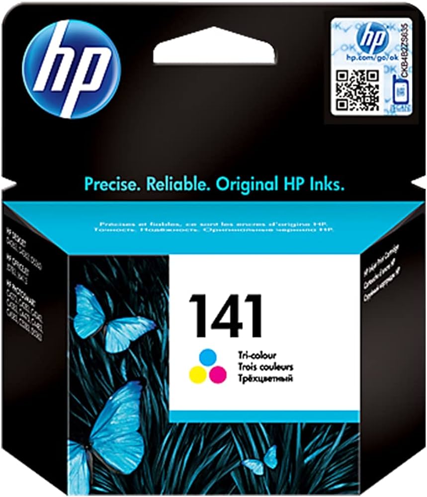 HP 141 Tri-color Original Ink Cartridge CB337HE