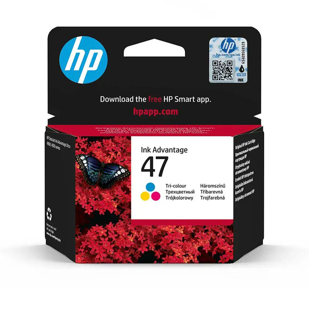 HP 47 Tri-color Original Cartridge