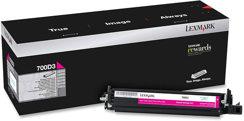 Lexmark Magenta Developer Unit Regular 40k