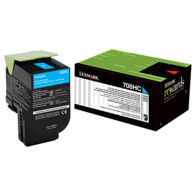 Lexmark CS310, CS410 & CS510 Cyan High Yield Return Program 3k