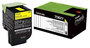 Lexmark 70x Yellow Toner Cartridge Extra High Return