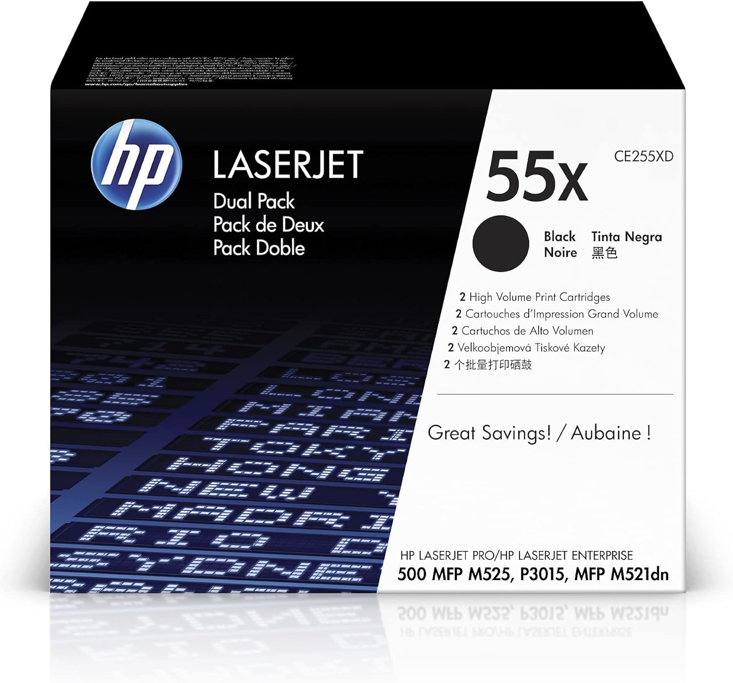 HP 649X High Yield Black Original LaserJet Toner Cartridge - CE260X