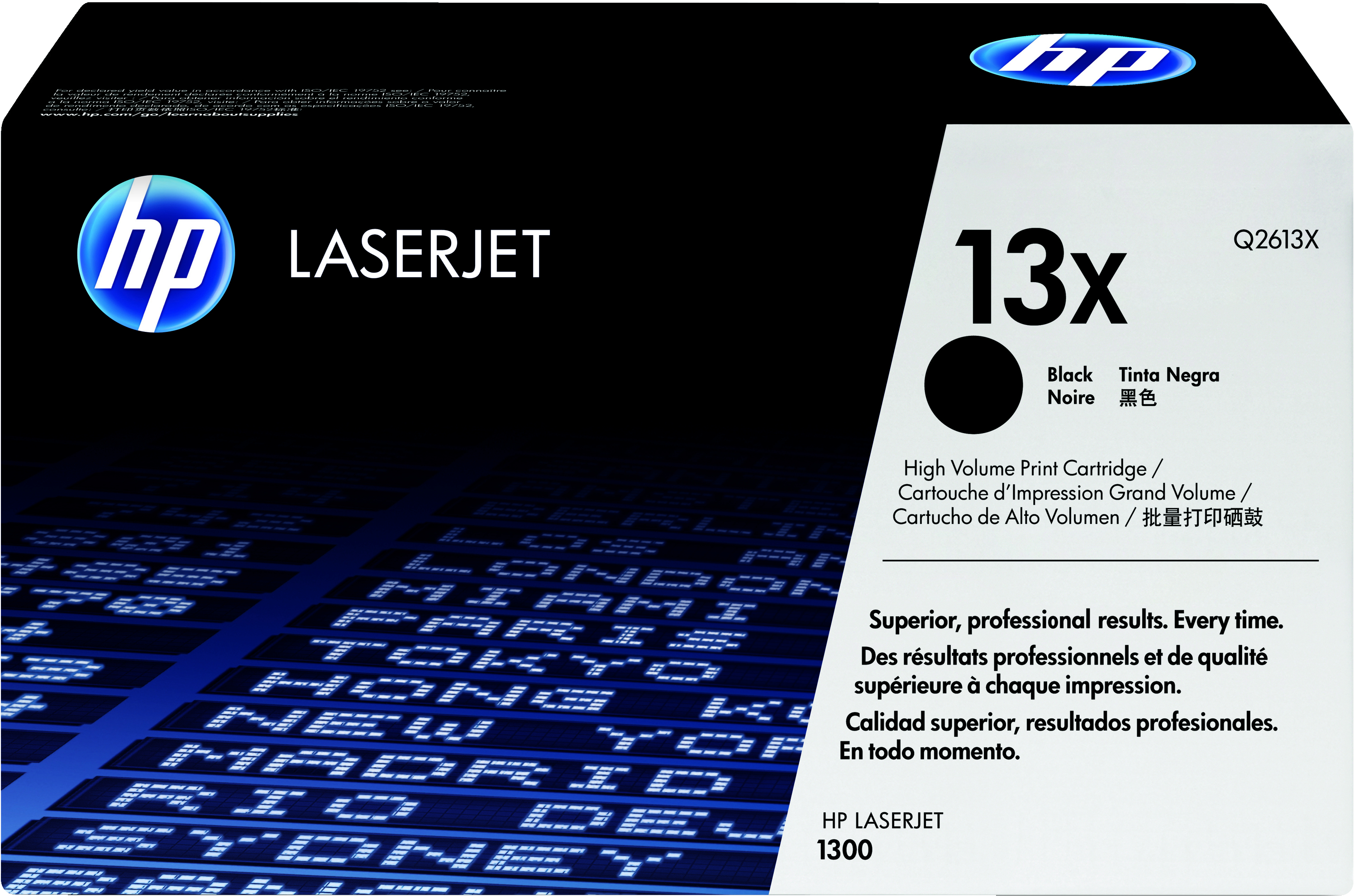 HP 13X High Yield Black Original LaserJet Toner Cartridge - Q2613X