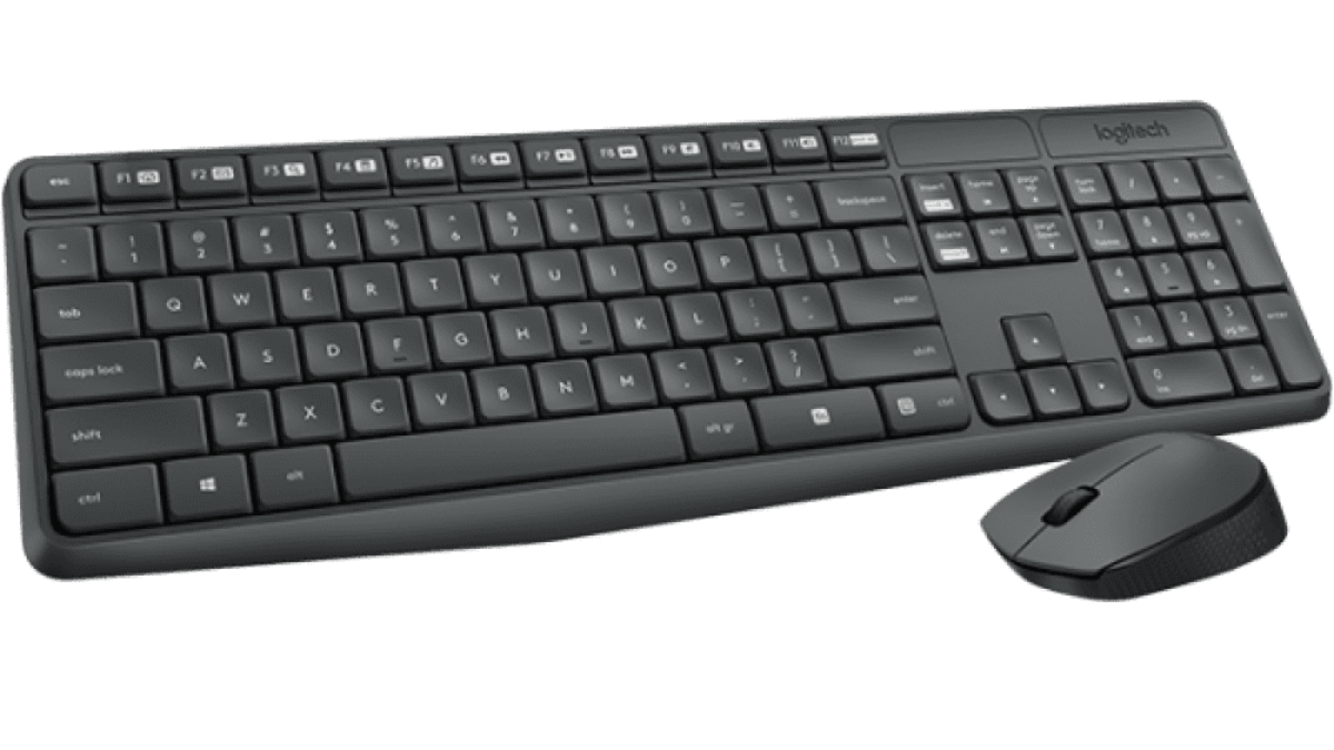 Logitech MK235 Wireless Keyboard and Mouse Combo - 920-007931