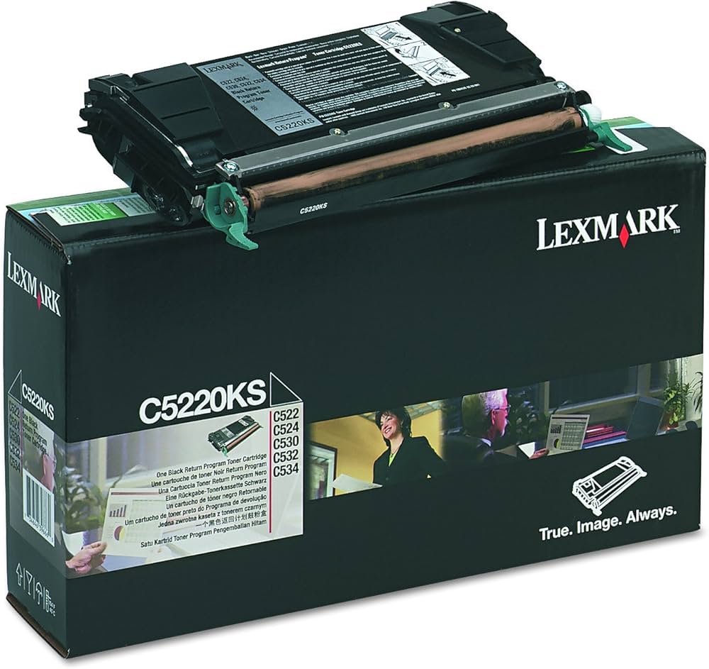 Lexmark C52x & C53x Black Standard Yield Return Program Cartridge (4K)