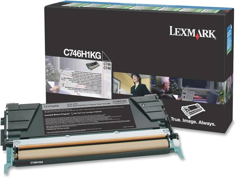 lexmark Black Extra High Yield Return Program toner Cartridge 12k