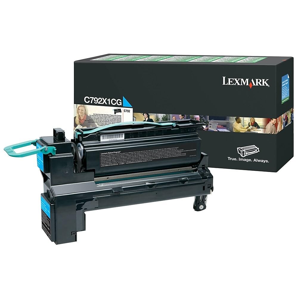 Lexmark Cyan Extra High Yield Print Cartridge C792X1CG