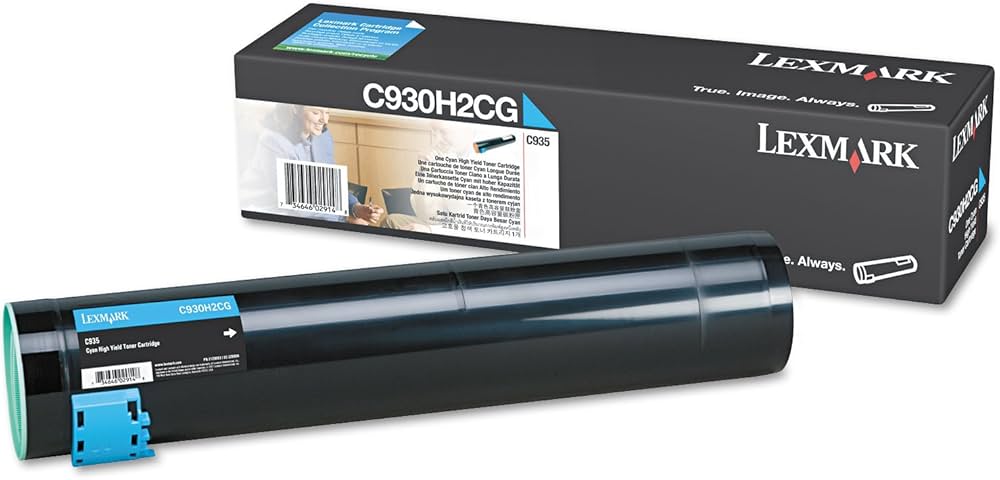 LEXMARK C935DN CYAN HIGH YIELD TONER CARTRIDGE(24K)