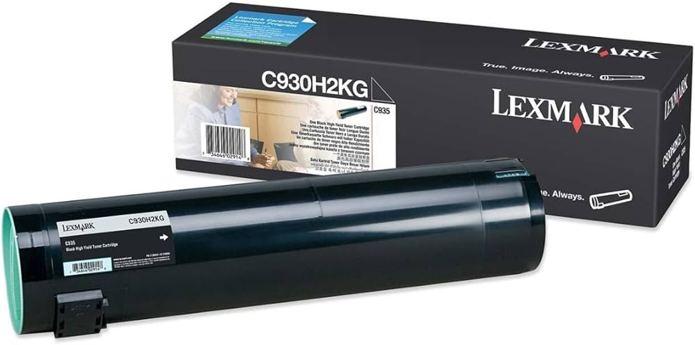 Lexmark C935DN Black High Yield Toner Cartridge (38K)