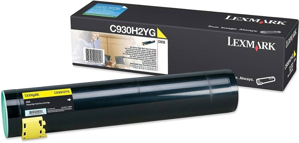 LEXMARK C935DN YELLOW HIGH YIELD TONER CARTRIDGE(24K)