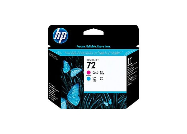 HP 72 Magenta and Cyan DesignJet Printhead C9383A