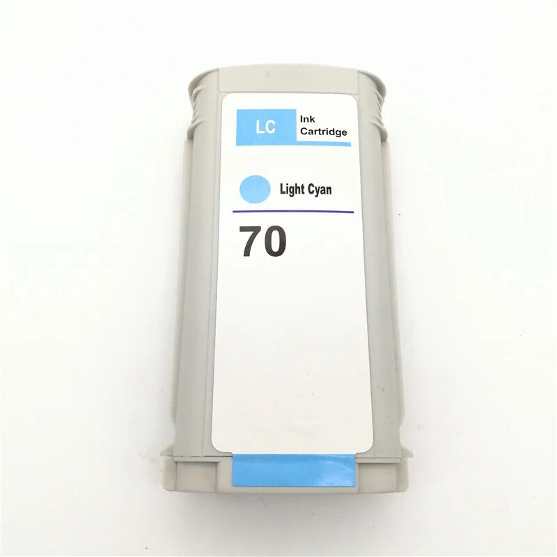 HP 70 130-ml Light Cyan DesignJet Ink Cartridge - C9390A