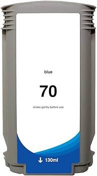 HP 70 130-ml Blue DesignJet Ink Cartridge C9458A