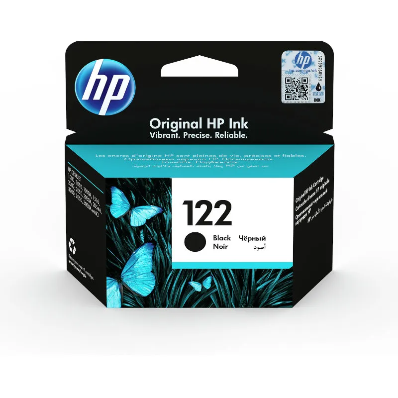 HP 122 Black Original Ink Cartridge