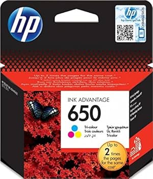 HP 650 Tri-color Original Ink Cartridge