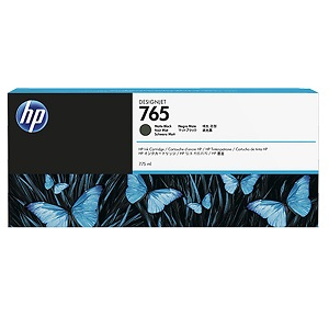 HP 765 775-ml Matte Black DesignJet Ink Cartridge - F9J55A