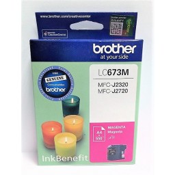  Brother LC-673 Magenta Ink Cartridge - LC673M