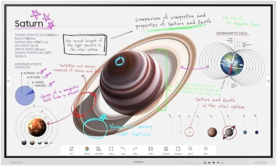 Samsung Flip Pro WM85B Interactive Display - LH85WMBWLGCXUE