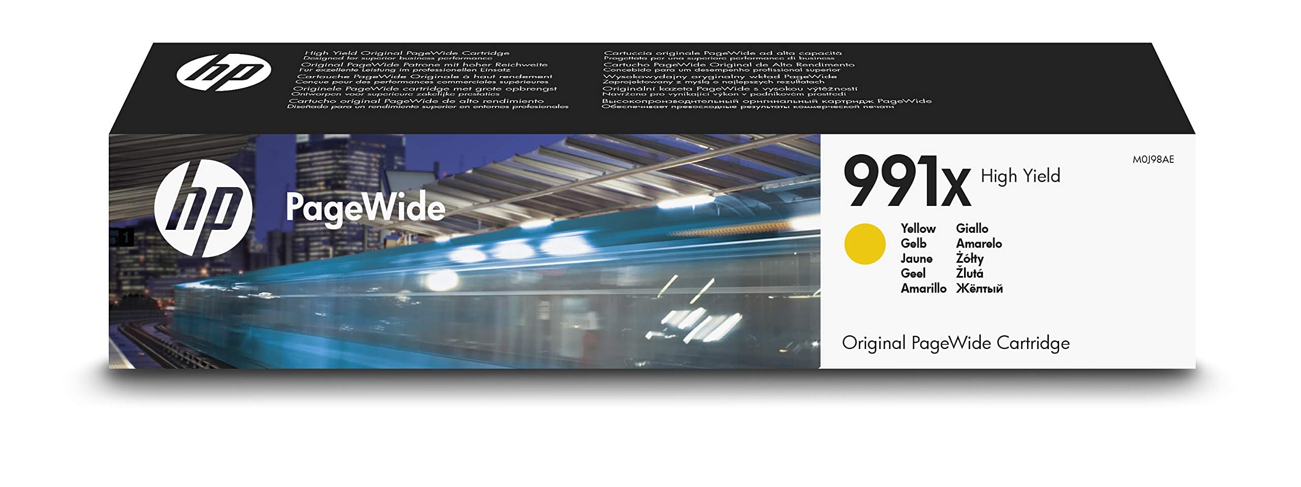 HP 991X High Yield Yellow Original PageWide Cartridge