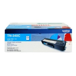 Brother Cyan Toner for HL-4150CDN/4570CDW, DCP-9055CDN,MFC-9460CDN/9970CDW - TN-340C