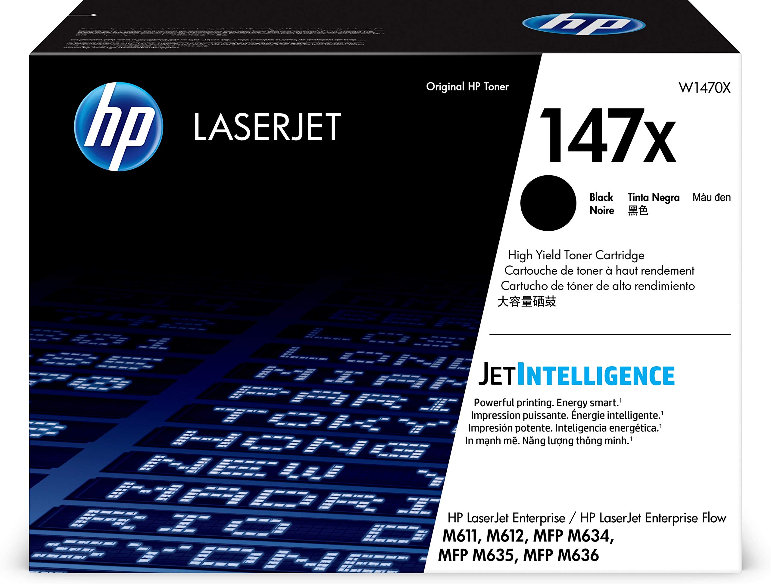 HP 147X High Yield Black Original LaserJet Toner Cartridge