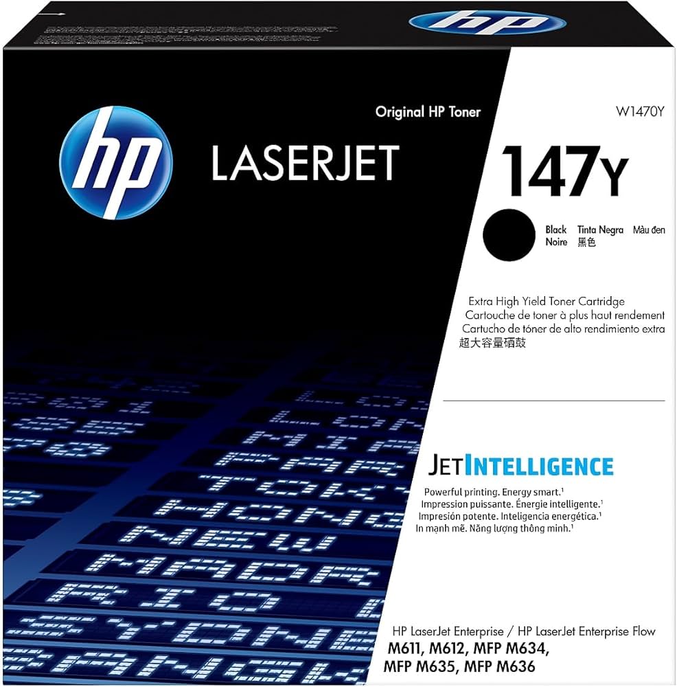 HP 147Y Extra High Yield Black Original LaserJet Toner Cartridge