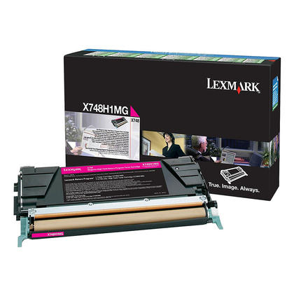 Lexmark Magenta High Yield Return Program toner cartridge 10k