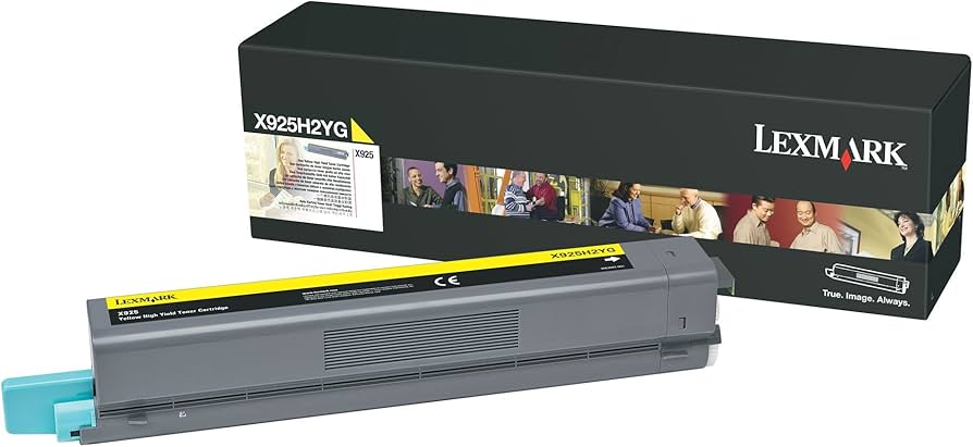 Lexmark X925 Yellow High Yield Toner Cartridge(7.5K)