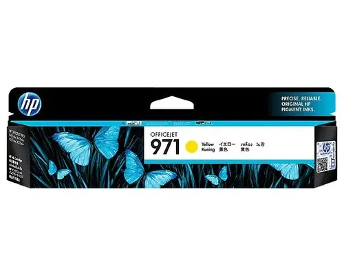 HP 971 Yellow Original Ink Cartridge CN624AE